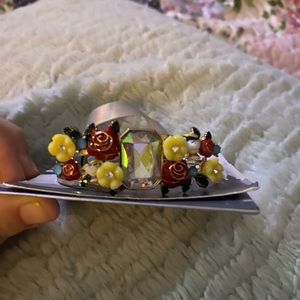 Beauty and Beast Belle WDW gold bracelet NWT  🌹